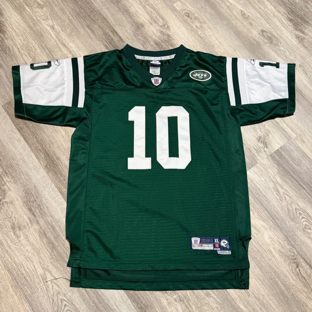 NFL New York Jets Chad Pennington #10 Reebok Jersey Size XL Kids